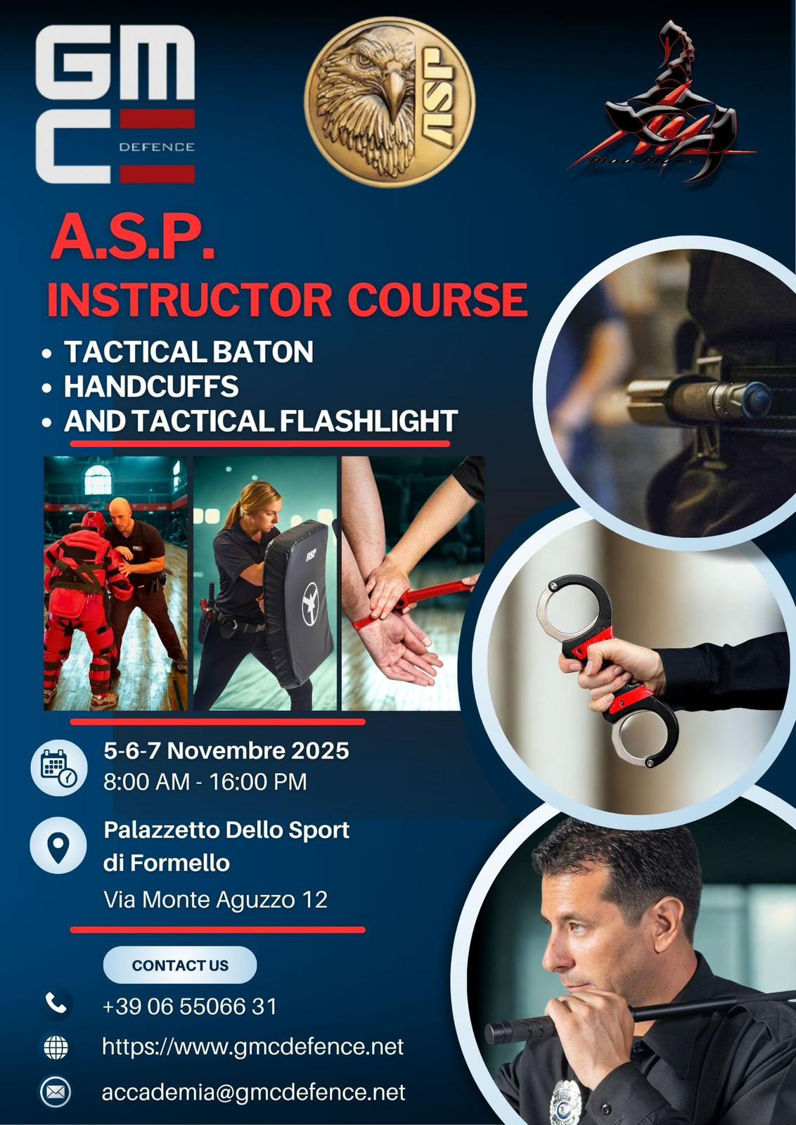 Corso AIC “Asp Instructor Course” | GMC Defence Services | Sicurezza ed ...